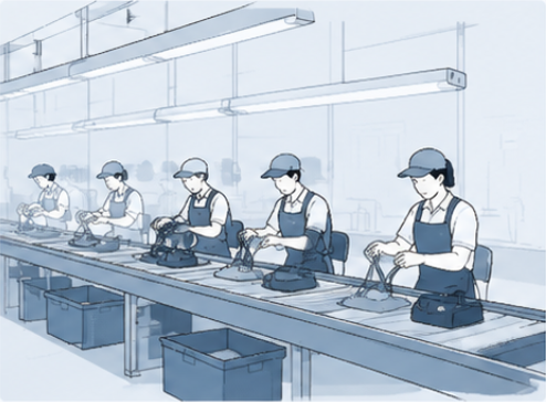 Qianshuo factory workshop and production area 3
