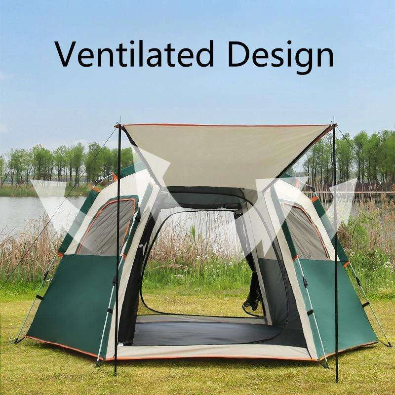 Quick-Opening Family Camping Tent – OEM product image 7