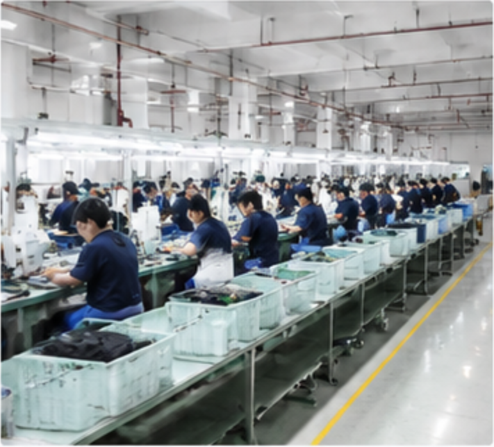 Qianshuo manufacturing workshop and production equipment