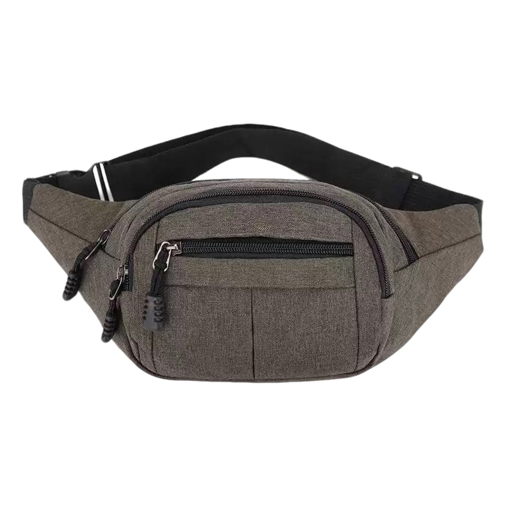 Triple-Zip Outdoor Waist Bag (QS-WB-003) – product view 3