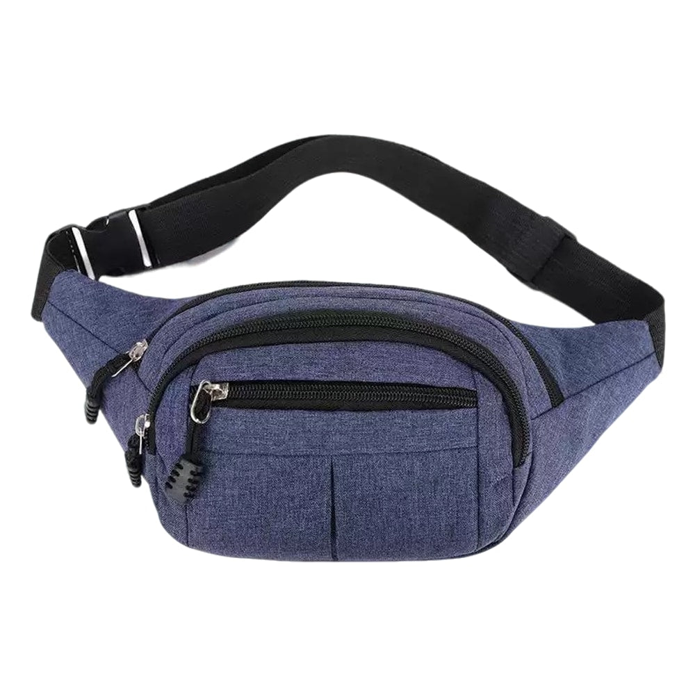 Triple-Zip Outdoor Waist Bag (QS-WB-003) – product view 4