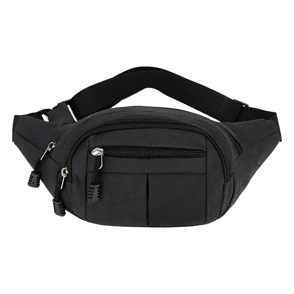 Triple-Zip Outdoor Waist Bag (QS-WB-003) – product view 1