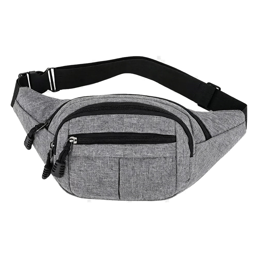 Triple-Zip Outdoor Waist Bag (QS-WB-003) – product view 2