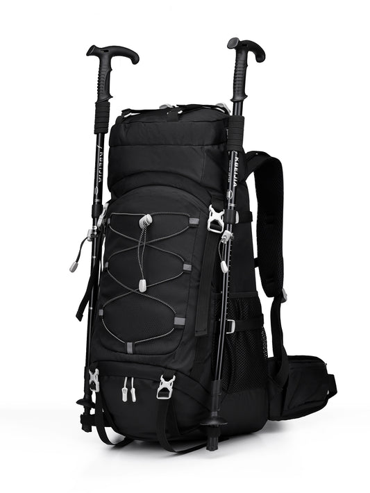 External-Frame Hiking Backpack (QS-BP-023) – product view 1