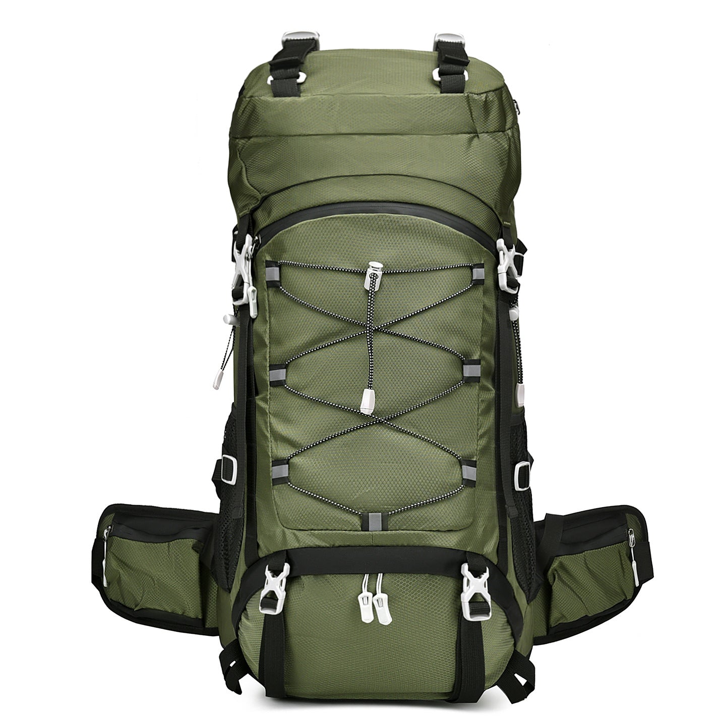 External-Frame Hiking Backpack (QS-BP-023) – product view 6