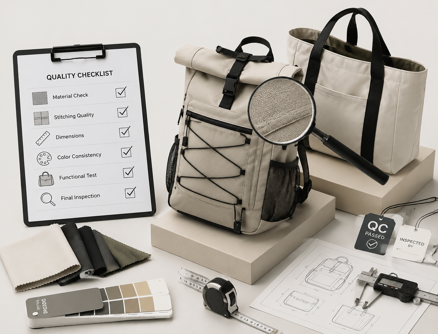 Inspection standards for every critical checkpoint