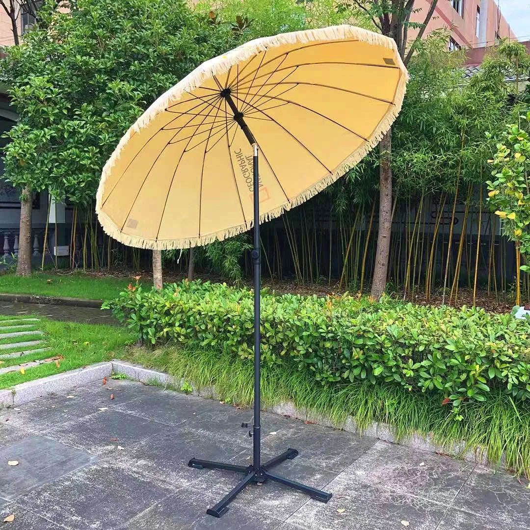 Large Waterproof Outdoor Parasol – OEM product image 1