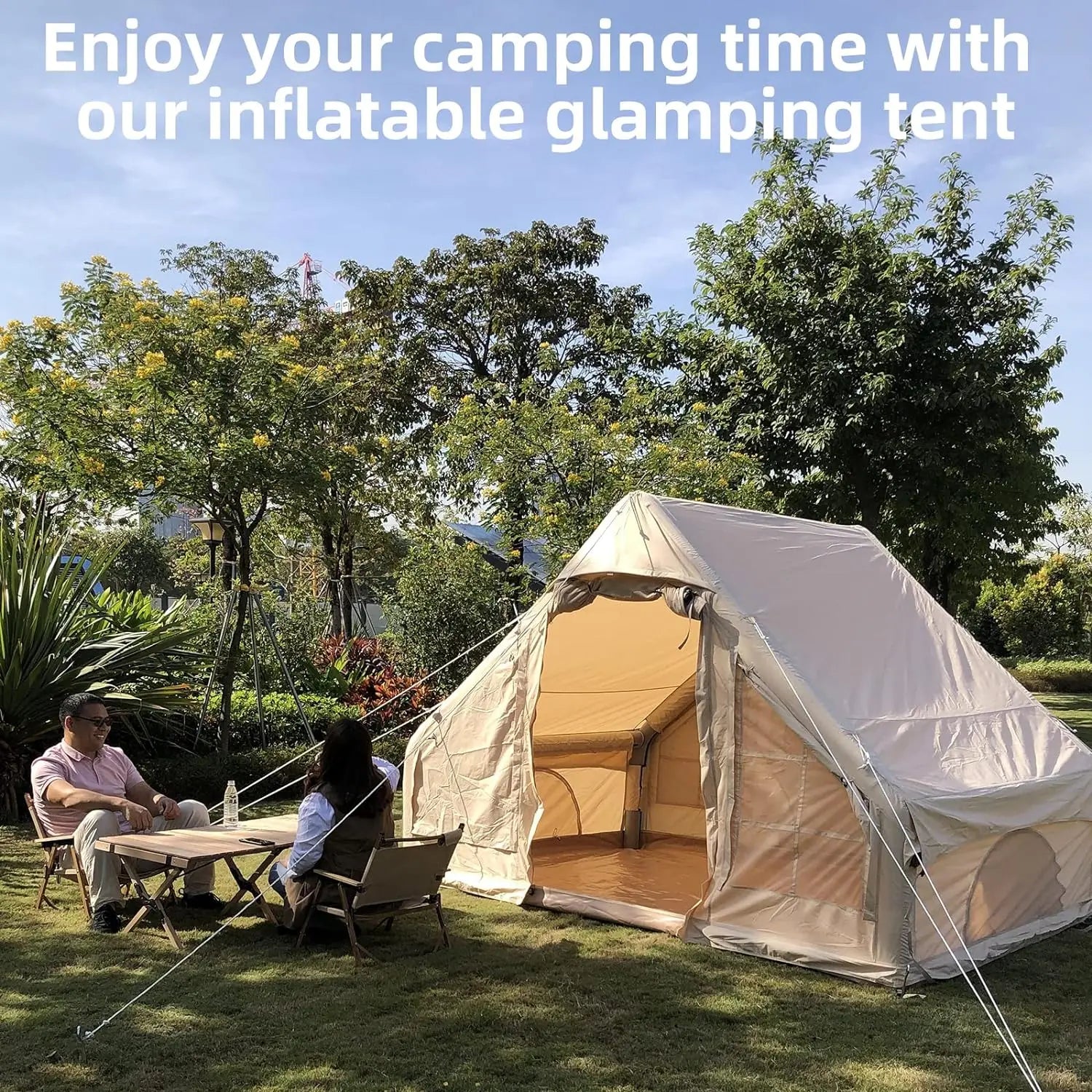 Spacious Inflatable Glamping Tent – OEM product image 5