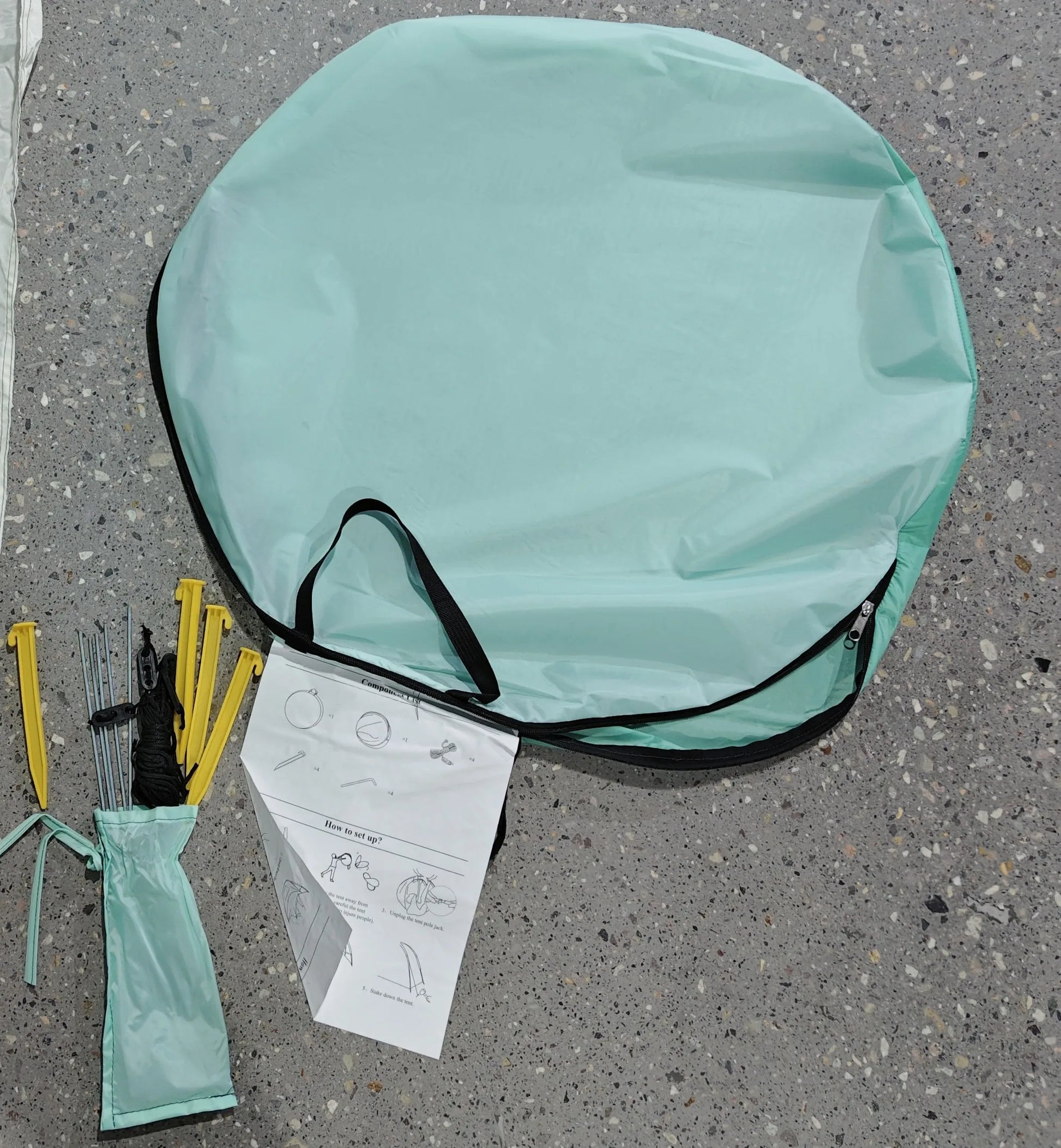Pop-Up Beach & Privacy Tent (QS-CT-020) – product view 5