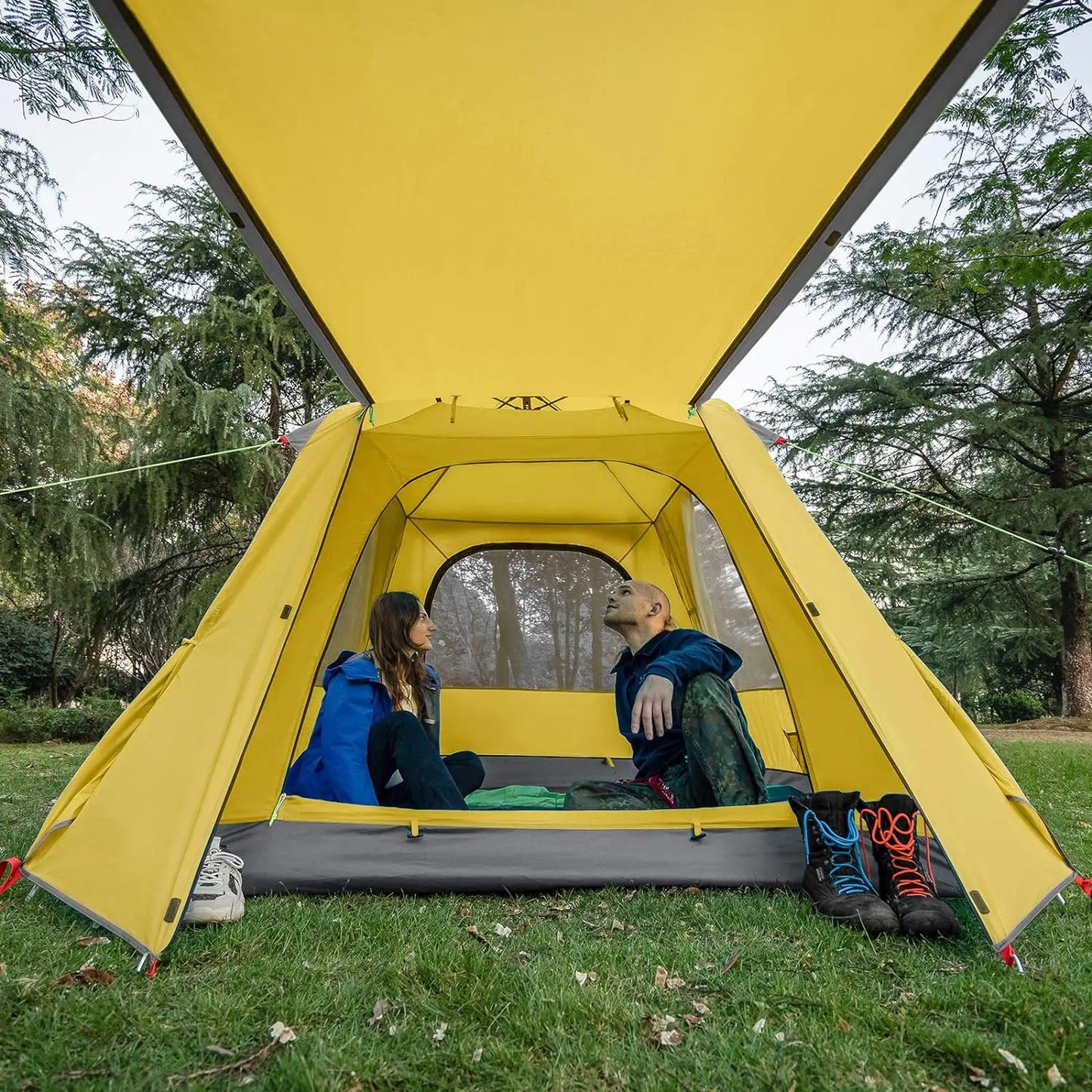 Double-Layer Outdoor Camping Tent – OEM product image 5