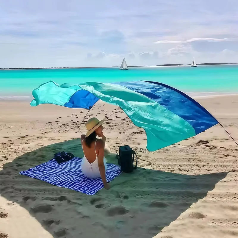 5–6 Person Portable Beach Shade Tent – OEM product image 3