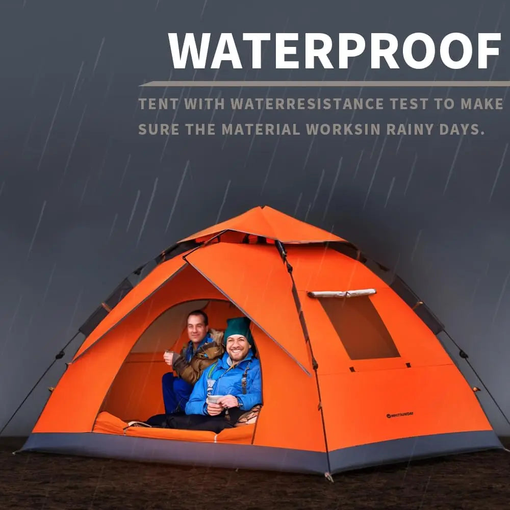 Multi-Person Double-Layer Dome Tent (QS-CT-006) – product view 4