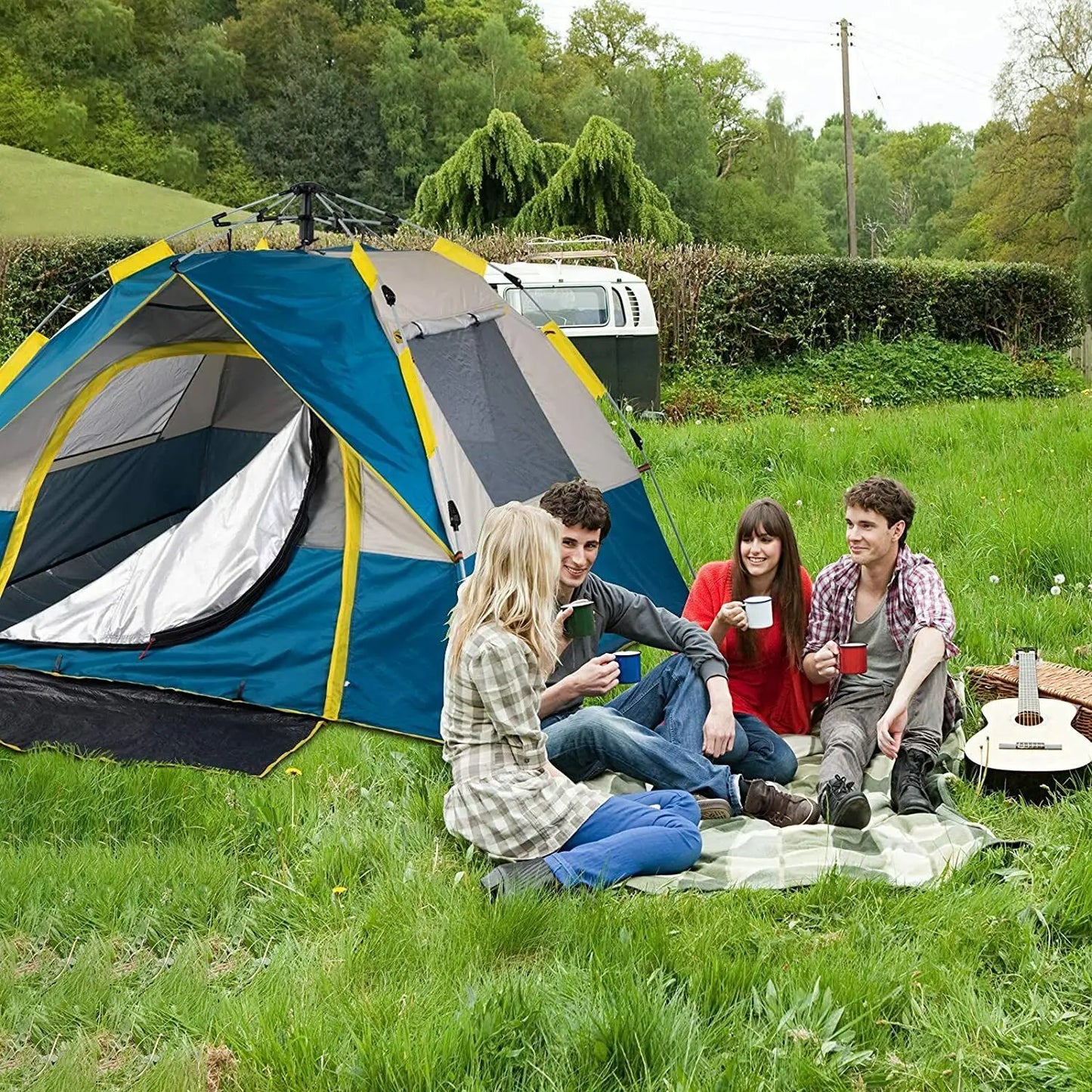 Instant Pop-Up Family Glamping Tent – OEM product image 3