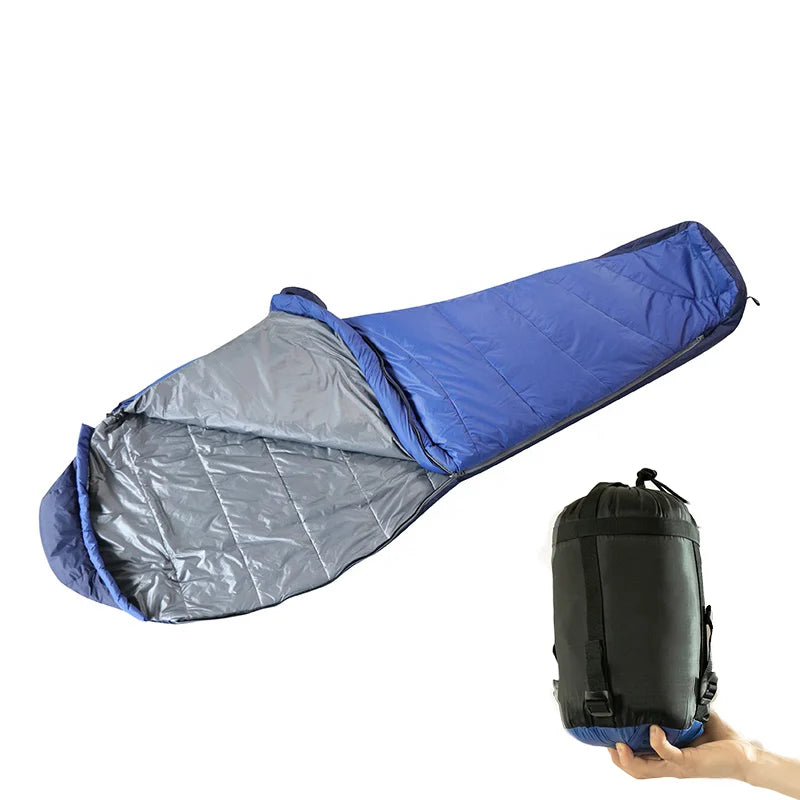 Compact Waterproof Mummy Sleeping Bag (QS-SB-001) – product view 1
