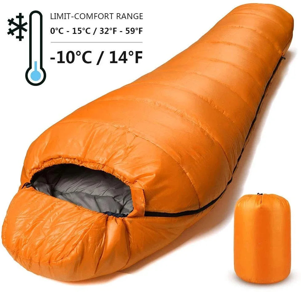 Cold-Weather Mummy Sleeping Bag (QS-SB-007) – product view 1