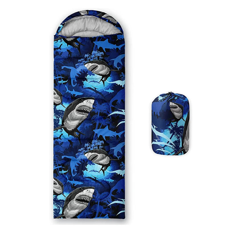 Animal-Print Cotton Camping Sleeping Bag – OEM product image 7
