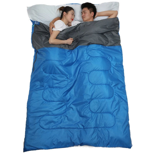 Double Sleeping Bag for Two (QS-SB-011) – product view 1