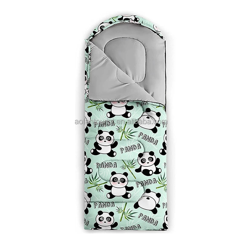 Animal-Print Cotton Camping Sleeping Bag – OEM product image 17