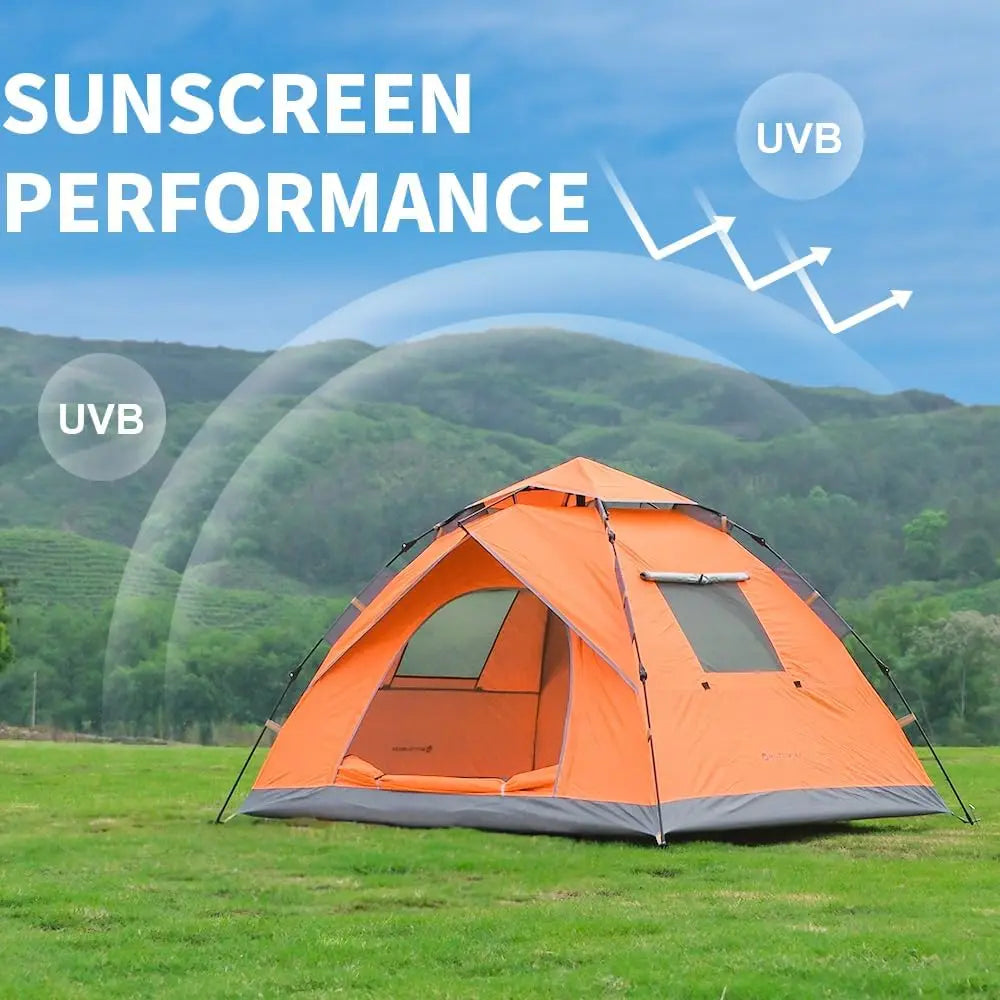 Multi-Person Double-Layer Dome Tent (QS-CT-006) – product view 3
