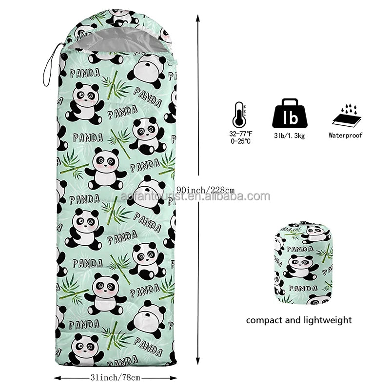 Animal-Print Cotton Camping Sleeping Bag – OEM product image 16