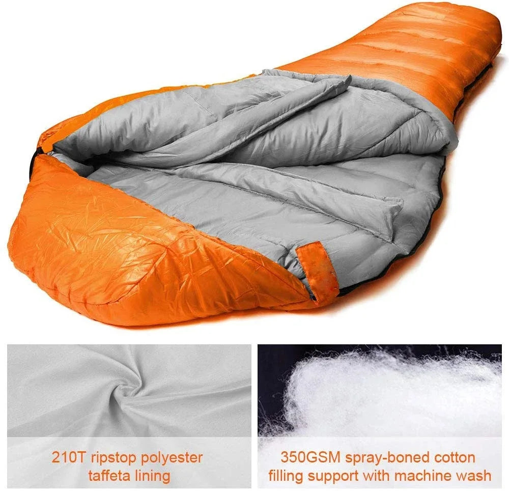 Cold-Weather Mummy Sleeping Bag (QS-SB-007) – product view 6