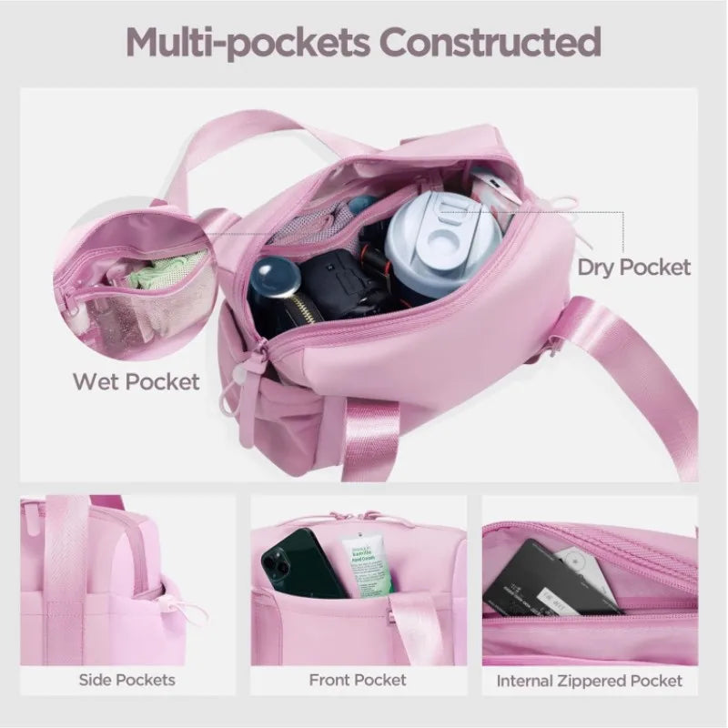 Dry/Wet Separation Gym Tote (QS-TB-001) – product view 10