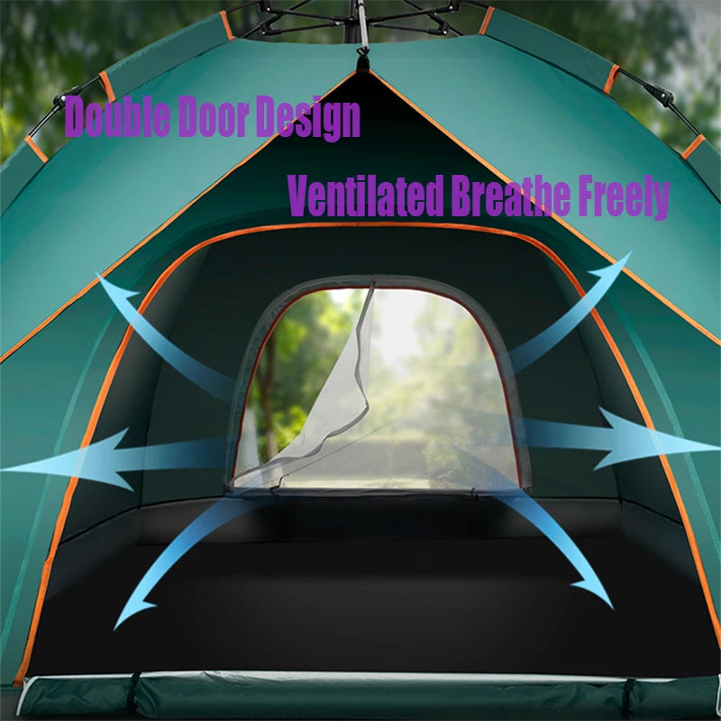 Open-Front Beach Shelter Tent (QS-CT-018) – product view 6