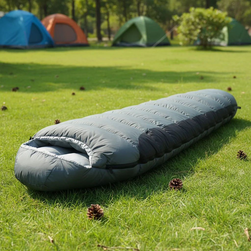 Winter Mummy Duck-Down Sleeping Bag – OEM product image 6