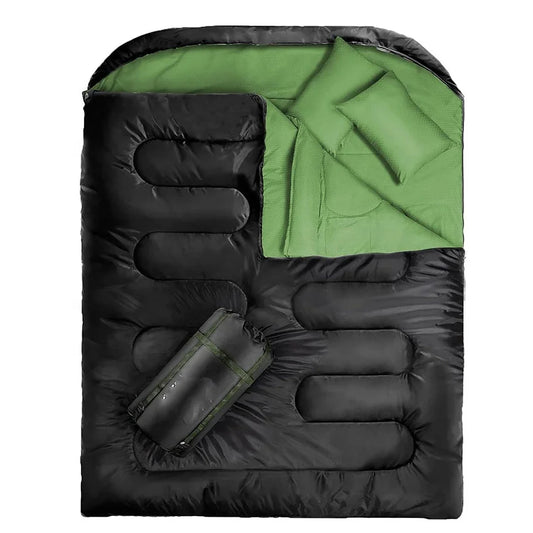 Convertible Double Sleeping Bag Set (QS-SB-012) – product view 1
