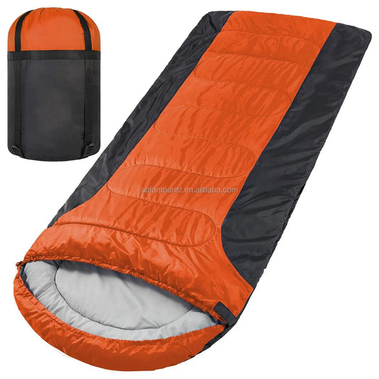 Unisex Hooded Envelope Sleeping Bag – OEM product image 1