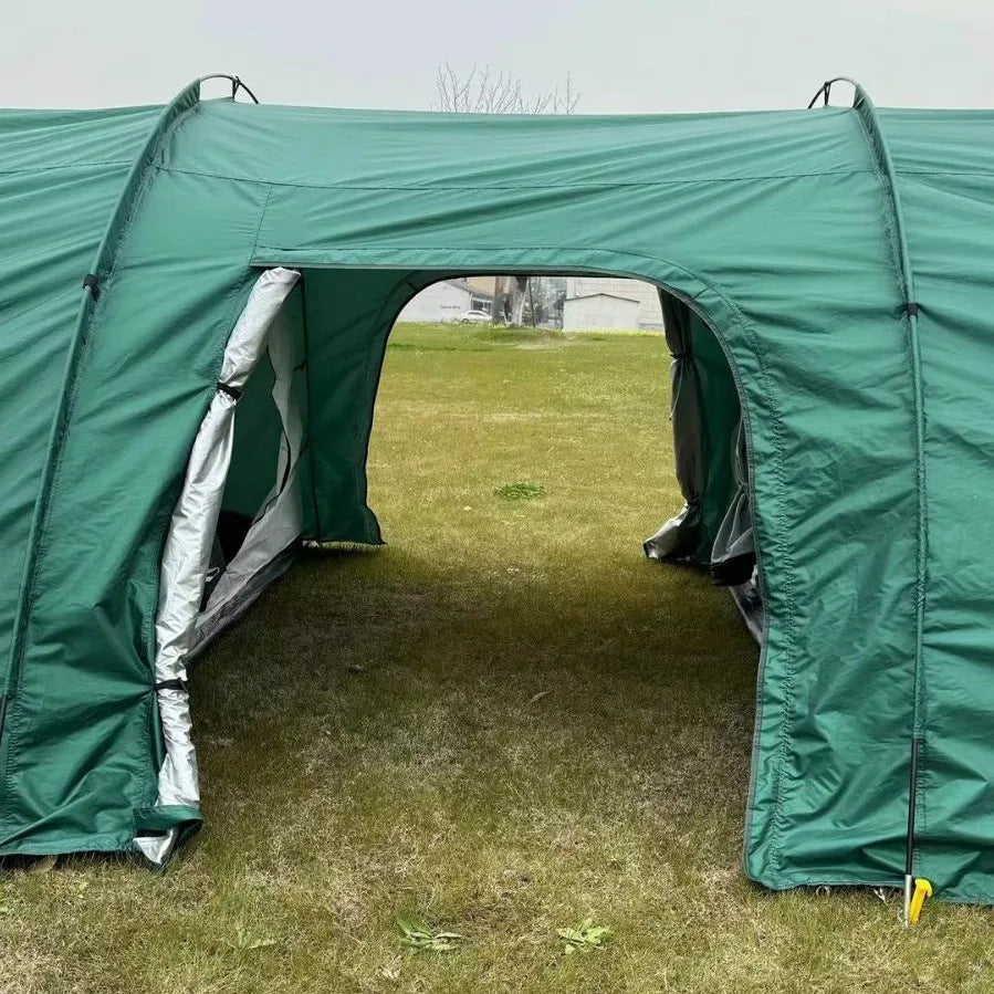 Two-Room Double-Layer Tunnel Tent – OEM product image 3