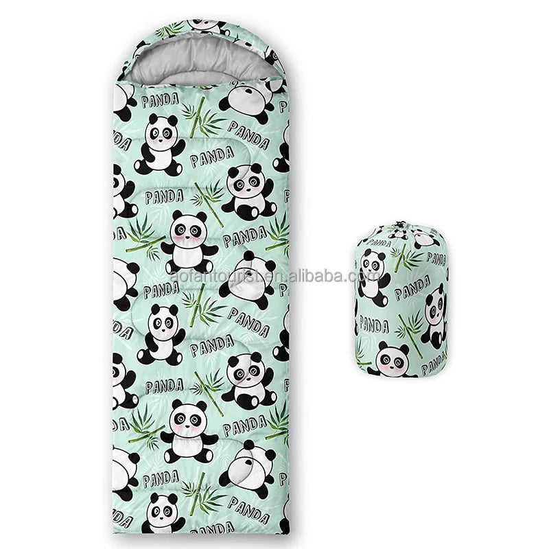 Animal-Print Cotton Camping Sleeping Bag – OEM product image 15