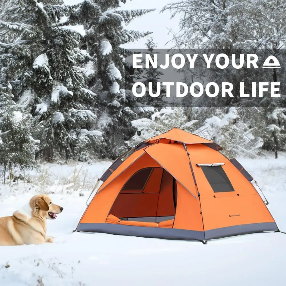 Multi-Person Double-Layer Dome Tent (QS-CT-006) – product view 5