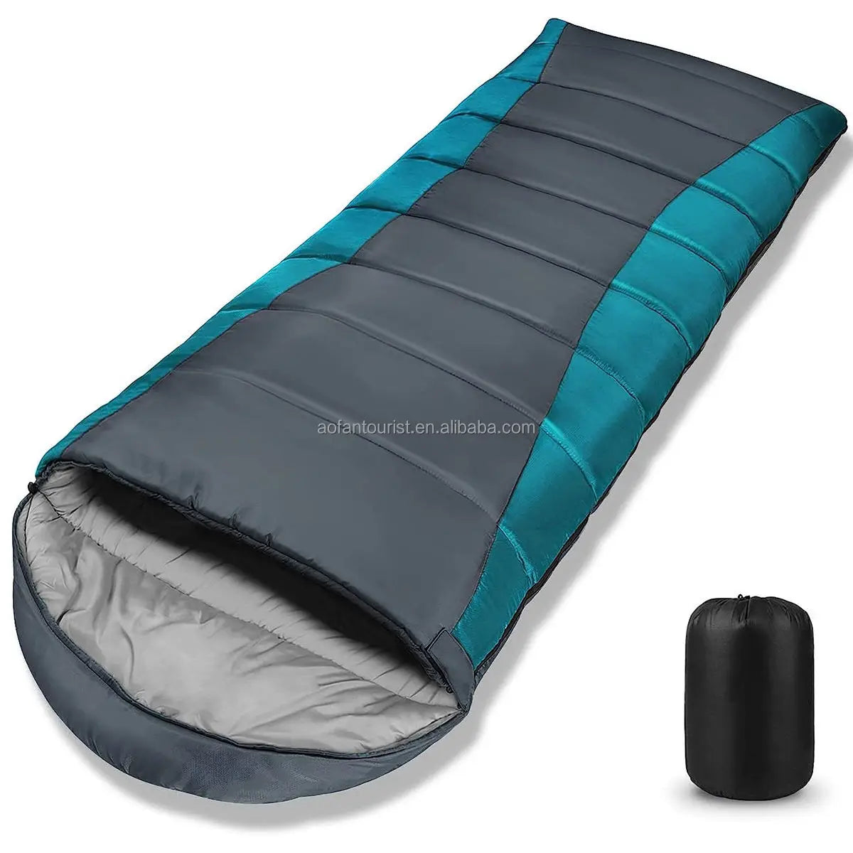 Unisex Hooded Envelope Sleeping Bag – OEM product image 3