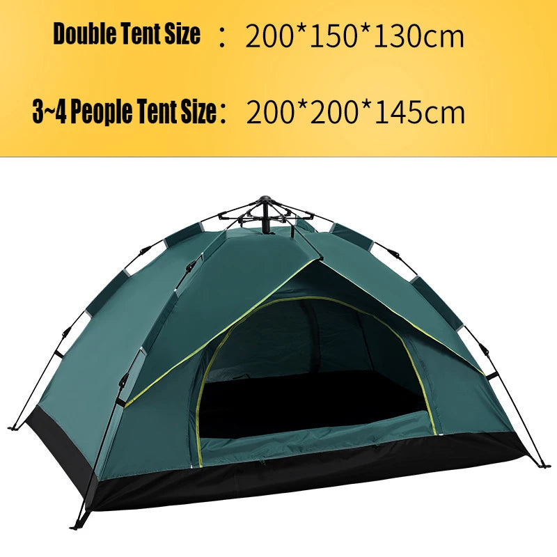 Open-Front Beach Shelter Tent (QS-CT-018) – product view 4