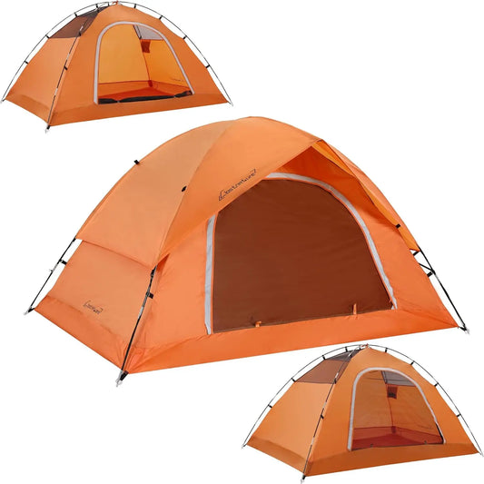 Quick-Opening Double-Layer Tent (QS-CT-010) – product view 1