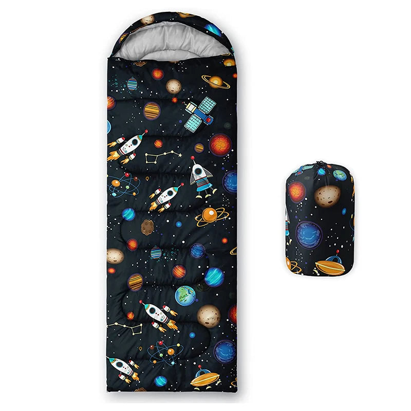 Animal-Print Cotton Camping Sleeping Bag – OEM product image 9
