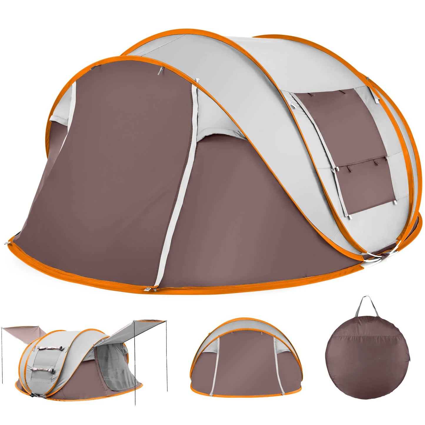 4-Person Double-Layer Ventilated Tent – OEM product image 4