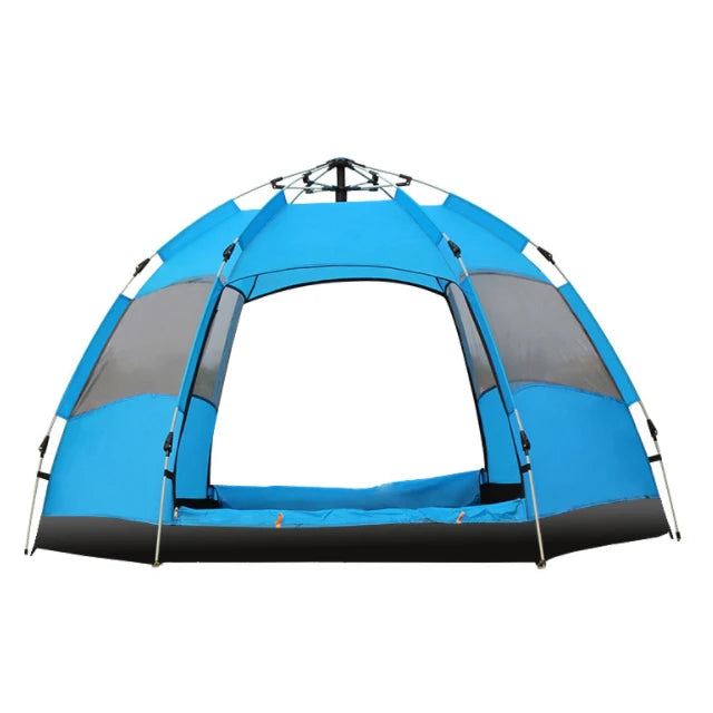 Automatic Hexagonal Family Camping Tent – OEM product image 1