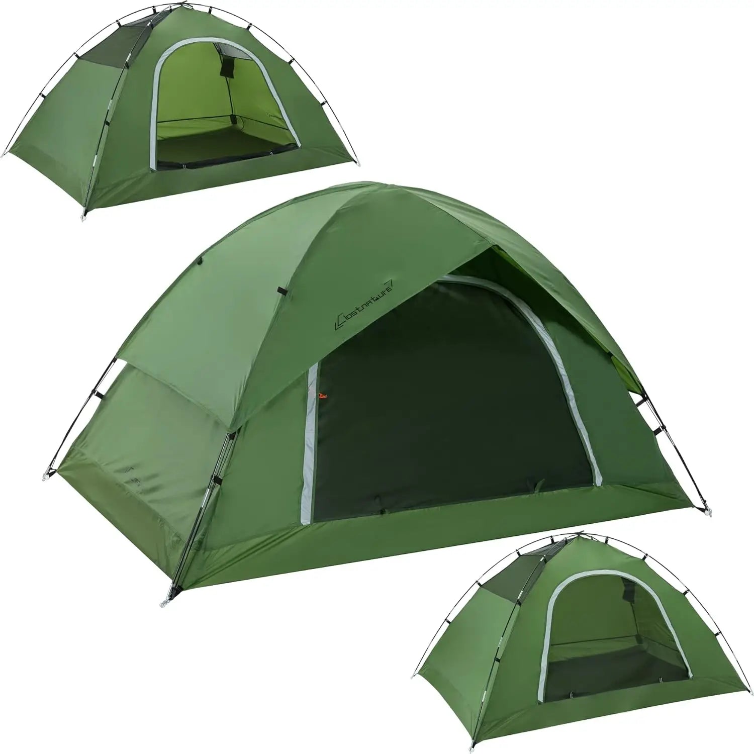 Portable Double-Layer Dome Tent (QS-CT-012) – product view 2