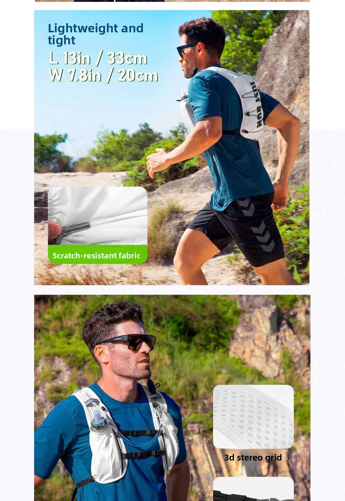 5L Air-Cushioned Hydration Vest (QS-BP-027) – product view 3