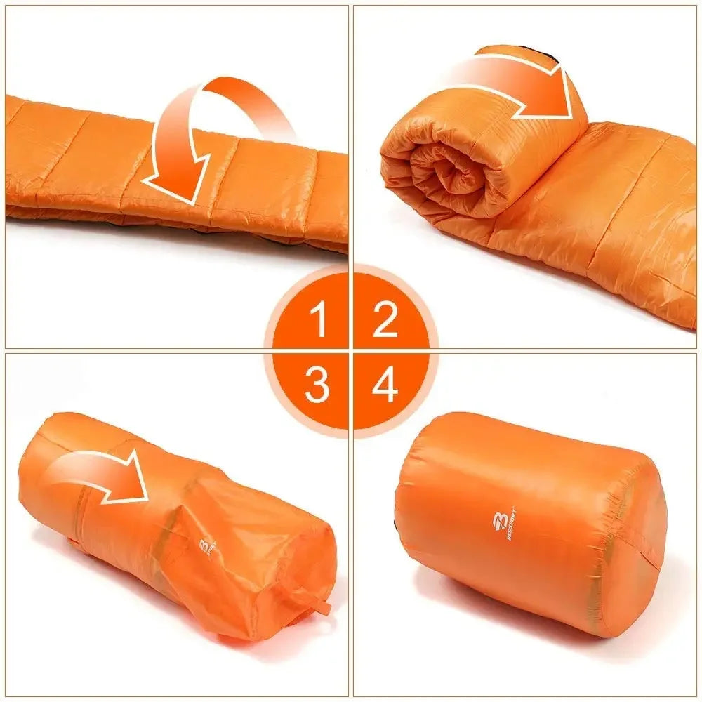 Cold-Weather Mummy Sleeping Bag (QS-SB-007) – product view 4