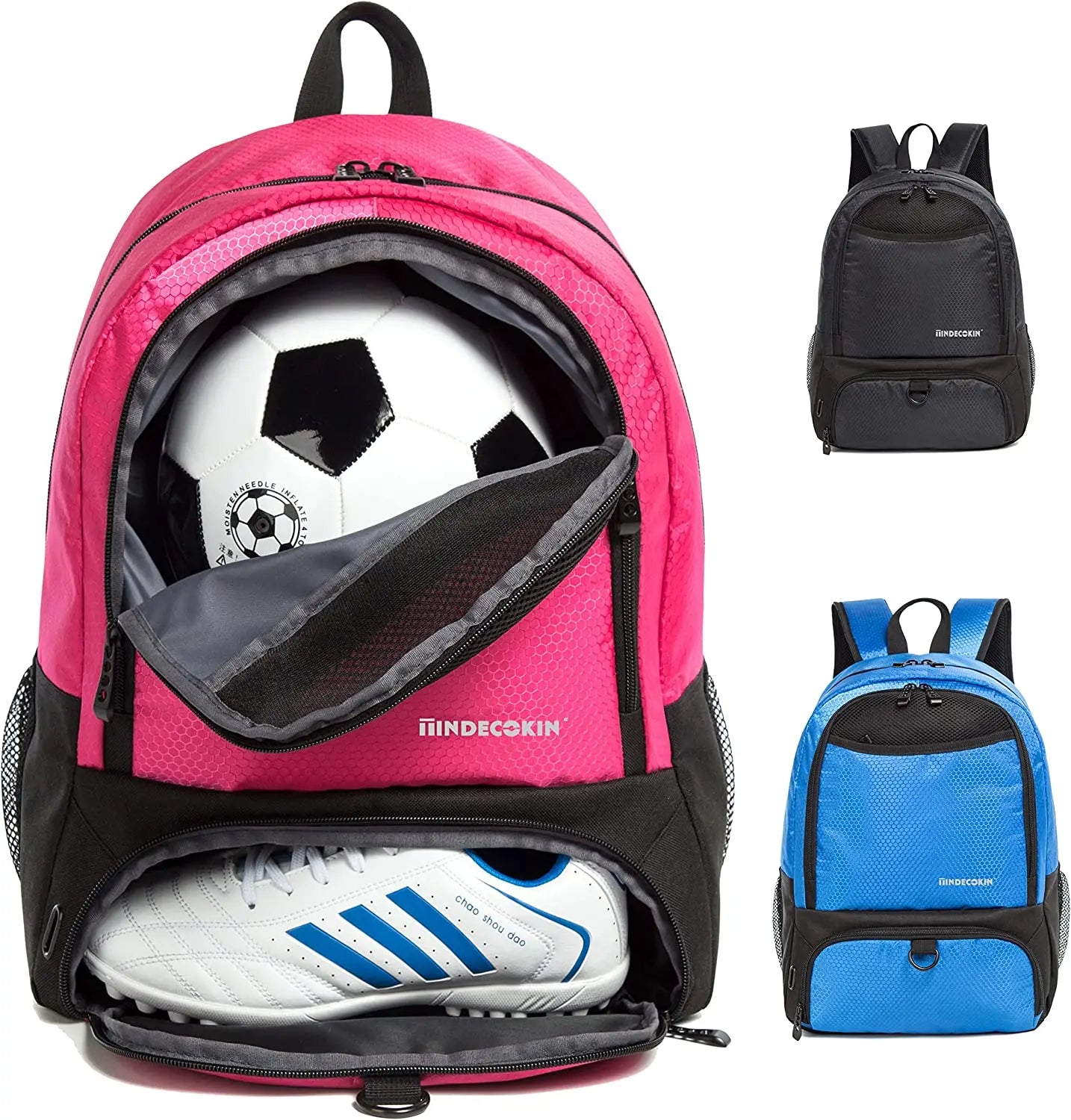 Sports Ball & Shoe Backpack (QS-BP-033) – product view 4