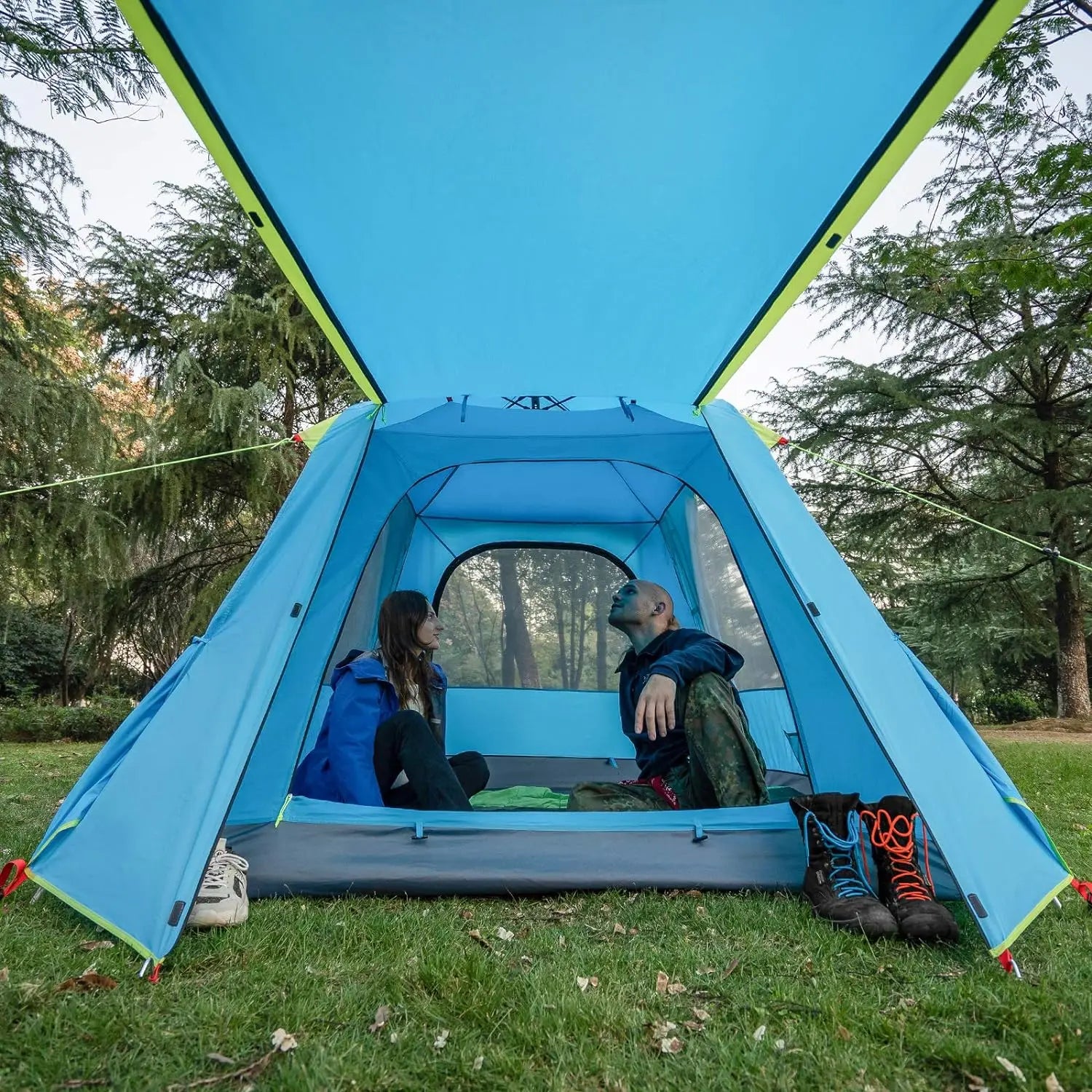 2 × 2 m Family Camping Tent (QS-CT-007) – product view 6