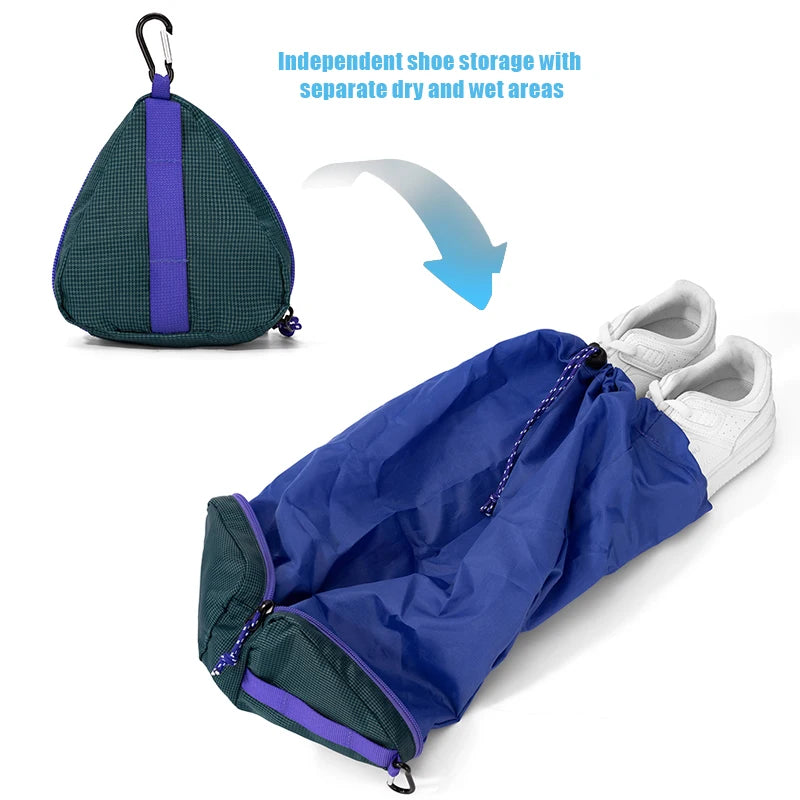 Triangle Mesh Utility Bag (QS-BG-001) – product view 8