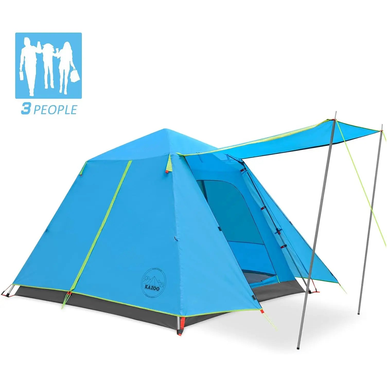 2 × 2 m Family Camping Tent (QS-CT-007) – product view 4