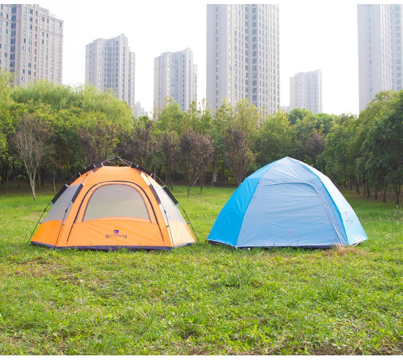 Automatic Hexagonal Family Camping Tent – OEM product image 3
