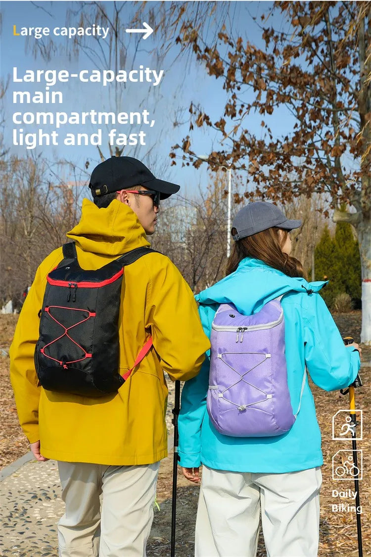 Packable Lightweight Sports Backpack (QS-BP-025) – product view 4