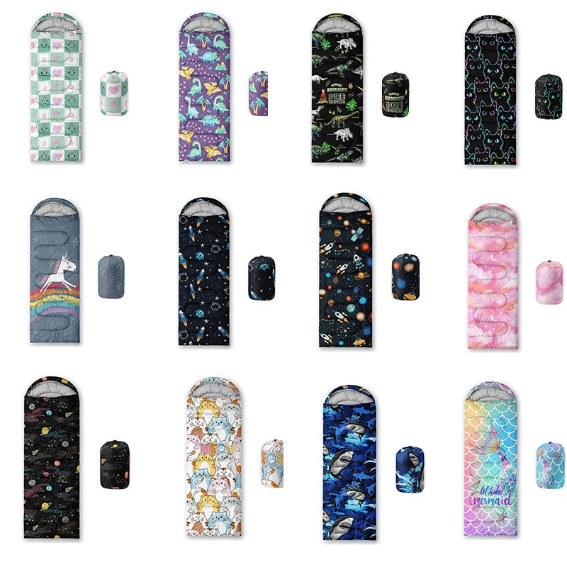 Animal-Print Cotton Camping Sleeping Bag – OEM product image 19