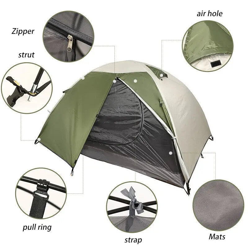 Single-Person Outdoor Work Tent – OEM product image 5